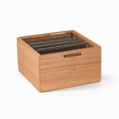 Woodsaka Gobi Kartvizit Organizer - Küçük - Kiraz Ağacından - 1