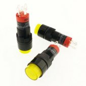 ONPOW LAS3Y-11/Y BUTON 24V SARI IŞIKLI m10 Yuvarlak - 1