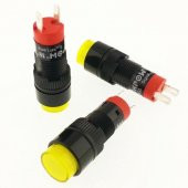 Onpow LAS3Y-D/Y 24V Sarı M10 Sinyal Lambası Yuvarlak - 1
