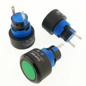 Onpow LAS1-APY-D/G 24V Yeşil M16 Sinyal Lambası Yuvarlak - 1