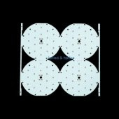 YUVARLAK PCB 18 LED MONO 110MM 000-129 - 1