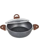Cena Karizma Gri Granit Karnıyarık Tencere 24 cm - 2