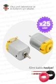 25'li Paket DC Deney Motoru - Okul ve Sınıflar için MEB Uyumlu - 1