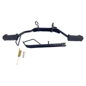 Yamaha YBR125 Sürücü Basamak + Yan Ayak Set Siyah - 1