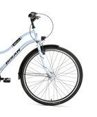 Bisan Bella 28 Jant 46 CM Şehir Bisiklet Buz Mavi Siyah thumbnail 2