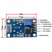 MQ-2 Arduino Duman LPG Bütan Hidrojen Gaz Sensörü Modülü - 2
