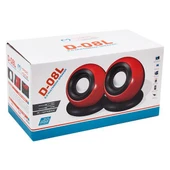 1+1 Usb Mi̇ni̇ Oval Hoparlör - Speaker (2*3 Watt - 4 Ohm) - 2