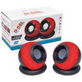 1+1 Usb Mi̇ni̇ Oval Hoparlör - Speaker (2*3 Watt - 4 Ohm) - 3
