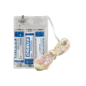 3*aa Pi̇lli̇ 4 Renkli̇ Rgb Sabi̇t 10 Metre Kablolu Bağ Led - 2