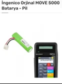 İngenico Orjinal MOVE 5000 Batarya - 1