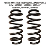 Ford C-Max (2010-2019) Uyumlu Standart Yay ST110122R - Arka Helezon Yay Takımı - 2 Adet - 2