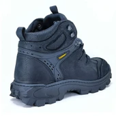 Bulldozer Outdoor Bot Nubuk Deri Siyah 250004 - 2