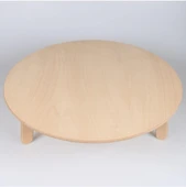 Ahşap Tahta Hamur Açma Sofrası 60 Cm Katlanır Ayaklı Hamur Tahtası - 1