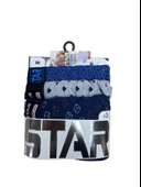 Star 105 Desenli Jakar Erkek 3'lü Kemer Boxer thumbnail 4