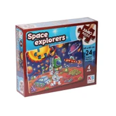 JP 31011 Space Explorers Jumbo Puzzle 24 Parça -KSPuzzle - 2