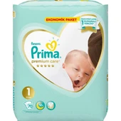 Prima Premium Care Bebek Bezi Ekonomik Paket 1 Beden 70 Adet - 3