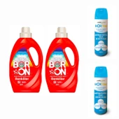 DOĞAL SIVI ÇAMAŞIR DETERJANI BORON RENKLİLER  İÇİN 26*2  YIKAMA+ BORTAM DEZENFEKTAN 500 ML*2 ADET - 1
