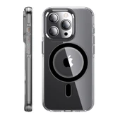 Peeq iPhone 16 Crystal Magsafe Telefon Kılıfı - 4