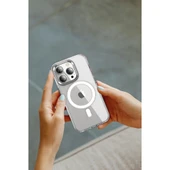 Peeq iPhone 16 Crystal Magsafe Telefon Kılıfı - 2