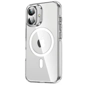 Peeq iPhone 16 Crystal Magsafe Telefon Kılıfı - 1