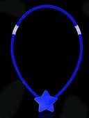 Glow Stick Yıldız Kolye - Glow Kolye - Glow Stick Partisi Yıldız Kolye 6 Adet - 8