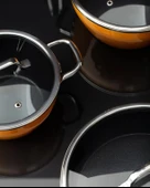 Madame Coco Titanium Emaye Tencere Seti 7 Parça - 2