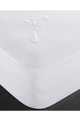 Madame Coco Alaise Sıvı Geçirmez Fitted Çift Kişilik Yatak Alezi - Beyaz - 1