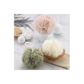 Banyo Lifi Yumuşak Top Lif Naturel Ponpon Banyo Lifi 35 Gr Yumuşak Banyo Lifi - 1