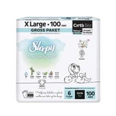 Sleepy Bio Natural Bebek Bezi Gross Paket 6 Beden 100 Adet - 6