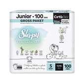 Sleepy Bio Natural Bebek Bezi Gross Paket 5 Beden 100 Adet - 1