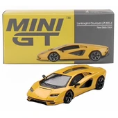 Mini Gt 1/64 Lamborghini Countach LPI 800-4 New Giallo Orion - 3