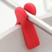 Silikon Tava Kaşık Tutacağı 3'lü Paket - 5