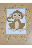 Maymunun Karnını Doyuruyoruz Eğitici Etkinlik Materyali Aktivite Oyun thumbnail 2