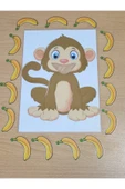 Maymunun Karnını Doyuruyoruz Eğitici Etkinlik Materyali Aktivite Oyun thumbnail 1