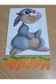 Tavşanın Karnını Doyuruyoruz Eğitici Etkinlik Materyali Aktivite - 1