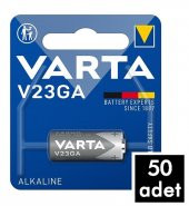Varta 23A 12v Oto Kumanda Pili 50 adet Toptan Satış thumbnail 6