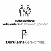 Sleepy XL Lavanta Kokulu Bebek Vücut Temizleme Mendili 50 Yaprak - 3