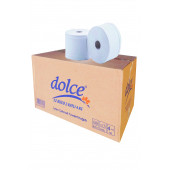 Dolce İçten Çekmeli Mini Tuvalet Kağıdı  12 Rulo 2 Katlı 4 KG  (1 Koli) - 1