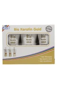 Bio Keratin Gold Brezilya Fönü 3'lü Set - Şampuan + Saç Kremi + Keratin 8690127162754 - 3