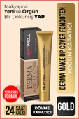 New Well Derma Make-up Cover Foundation - Gold - 1