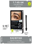 Neva Eyebrow Tint Vegan Kaş Boyası Seti 1.1 Kül Gri thumbnail 1