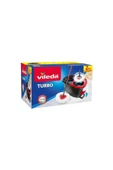 Vileda Turbo Pedallı Temizlik Sistemi Turbo Classic Üçgen Mikrofiber Yedek Paspas 4 Adet - 2