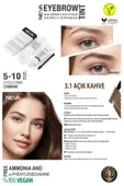 Neva Eyebrow Tint Vegan Kaş Boyası Seti 3.1 Açık Kahve - 2