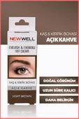 New Well Kaş & Kiprik Boyası - Açık kahve 8680923320939 - 1