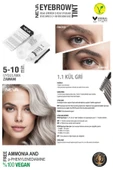 Neva Eyebrow Tint Vegan Kaş Boyası Seti 1.1 Kül Gri thumbnail 2