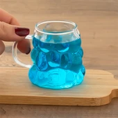 Porsima 153 Isıya Dayanıklı Borosilikat Boncuk Şekilli Bardak thumbnail 3