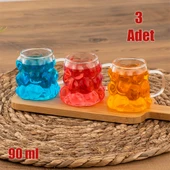 Porsima 153 Isıya Dayanıklı Borosilikat Boncuk Şekilli Bardak thumbnail 1