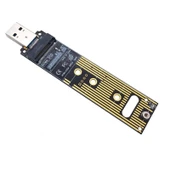 4767 M.2 NVME SSD To USB 3.0 Pci-e Express M-Key Çevirici Dönüştürücü Adaptör Kutusu içi - 1