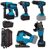 Catpower 4150 Kömürsüz Akülü 5'li Set - 1