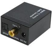 5057 Dijital To Analog 3.5mm Optik Ses Tos Çevirici Dönüştürücü Adaptör thumbnail 3